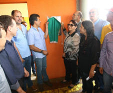 Governador Beto Richa inaugura a Escola Estadual do Campo José Marti, no Assentamento 8 de Abril. Jardim Alegrei/Pr, 30.11.2013.