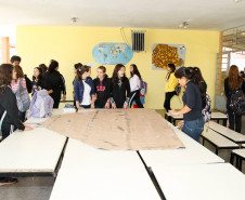 União da Vitoria, matéria sobre evasão escolar. 13-11-13. Foto: Hedeson Alves