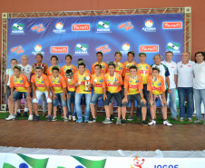 Categoria masculino B - 1º Escola Estadual Arthur Ramos – Engenheiro Beltrão
