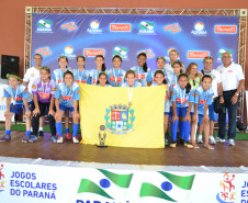 Categoria feminino B - 3º Colégio Estadual José F. Saldan – Munhoz de Mello

