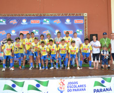 Categoria masculino A - 3º: Colégio Estadual Lourdes Almes Melo - Itaguajé
