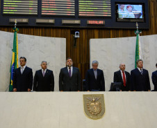 O vice-governador e secretário da Educação apresentou nesta segunda-feira (03) à Assembleia Legislativa os investimentos do governo.