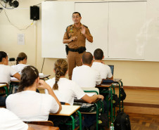 Alunos Soldados da Polícia Militar no curso do BPEC. 24-02-14.