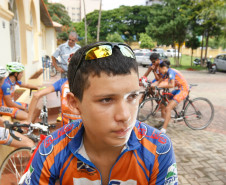 Equipe de ciclismo do Colégio Estadual Souza Naves. 10-03-14.