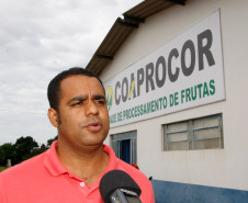 COAPROCOR, Cooperativa Agroindustrial de Produtores de Corumbatai do Sul, na foto o presidente da cooperativa . 12-03-14. 