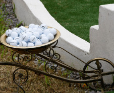 Entrega de quadra de golf 7 no complexo de Esportes do Tarumã. 16-04-14.