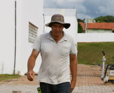 CEEP de Ibaiti no final das obras. 31-03-14. Mauro Roberto Lorenti. 31-03-14.  