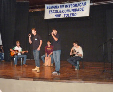 Evento acontece paralelamente aos Jogos Escolares do Paraná- Fase Regional e segue até amanhã (22), com atividades pedagógicas.