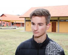 CEEP do Sudoeste do Paraná, na foto o aluno Eduardo Zanitti. 14-05-14. 