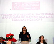 Entrega das medalhas da Olimpíada Brasileira de Matemática das Escolas Públicas (OBMEP). 21-05-14.