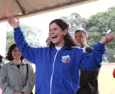 Ainda na região, Schmidt e Arns também participaram da inauguração dos novos espaços da Escola de Educação Básica na Modalidade Especial Zilda Arns, no município de Pato Branco. A instituição foi ampliada com oito novas salas de aula e dois banheiros.
