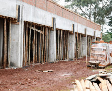 Centro Estadual de Educação Profissional Pedro Boaretto Neto, em Cascavel, poderá atender até 3,7 mil alunos após conclusão de obra. 27-05-14.