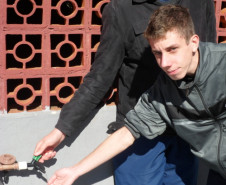 Projeto foi desenvolvido por 60 alunos do ensino médio e é parte do Programa de Desenvolvimento Educacional de professora de Cascavel.