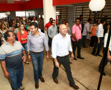Governador Beto Richa inaugura Centro Estadual de Educação Profissional. - Assaí/PR, 27.06.2014
