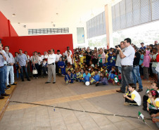 Governador Beto Richa inaugura Centro Estadual de Educação Profissional. - Assaí/PR, 27.06.2014