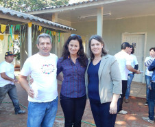 População se uniu para promover melhorias em escola do campo em Terra Boa, além de realizar diversas atividades em evento.