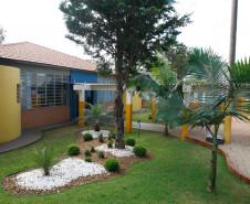 Colégio Estadual Humberto Alencar Castelo Branco na cidade de Jesuítas. 13-08-14.