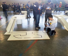 Alunos de Londrina vão representar Paraná na fase regional da Olimpíada Brasileira de Robótica.
Foto: Divulgação