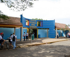 Colégio Estadual Eron Domingues na Cidade de Marechal Cândido Rondon. 12-08-14.