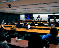 Jhenifer Mezzomo Spagnol participou do Jovem Senador, quando foi escolhida autora da 3ª melhor redação do Brasil, e do Jovem Parlamento, da Câmara Federal.
