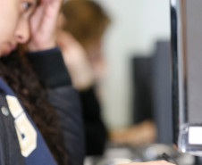 Ceebja Poty Lazzarotto, alunos fazem provas online. 20-10-14. 