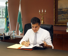 Governador Beto Richa, foto de arquivo.