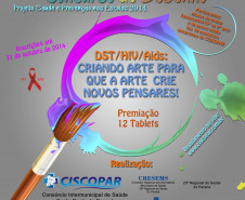 Alunos da rede estadual interessados em participar do concurso promovido pelo Ciscopar têm até dia 31 deste mês para se inscreverem.