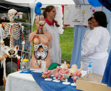 Mais de cinco mil pessoas visitaram a primeira Feira de Profissão da Secretaria Estadual da Educação realizada nesta sexta-feira (14), em Curitiba. 14-11-14.