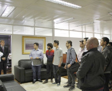 Caravana da Cidadania trouxe 34 alunos e professores da rede estadual para conhecer o Ministério Público e as sedes do Executivo, Legislativo e Judiciário.