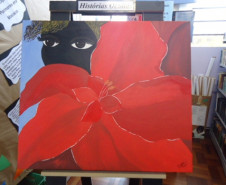 A Exposição Ébano foi promovida pelo Colégio Estadual Santa Rosa, em Curitiba, que propiciou à comunidade escolar um espaço na biblioteca para discussões e reflexões sobre a importância da cultura negra no Brasil. Também homenageou Zumbi dos Palmares, um dos líderes da história negra no País. São telas, painéis, instrumentos musicais que abordam vários temas como a valorização da mulher negra, igualdade e tolerância religiosa.