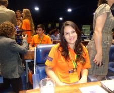 Jovem senadora do Paraná, Maria Cristiane Andrade.