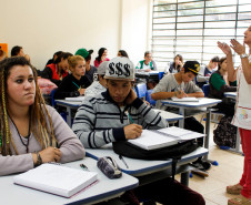 “A gente quer estudar mais para compensar o tempo que perdeu”