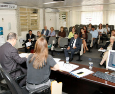 Foram definidos nesta quarta-feira (25) os representantes do Fórum Estadual de Educação do Paraná (FEE-PR) que vão compor o Comitê Gestor e o Grupo Técnico de Apoio e Consolidação do Plano Estadual de Educação do Paraná (PEE-PR). 25-03-15.
