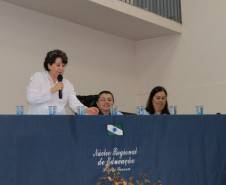 Audiência Regional do NRE de Ponta Grossa.