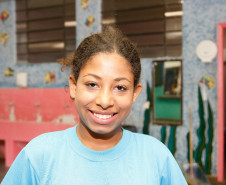 Mariana Rocha Batista dos Santos, de 12 anos, do 6º ano, estava preocupada com a demora em voltar à escola. “A escola é a nossa vida, sem escola a gente não vive. Eu estava preocupada, falaram que a gente iria voltar e já teríamos prova. Mas a professora voltou antes e já explicou tudo certinho”, disse Mariana.