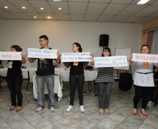 A formação aconteceu simultaneamente em três cidades. O objetivo foi formar alfabetizadores para atender todo Estado.