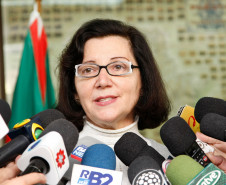Coletiva sobre o fim da greve.