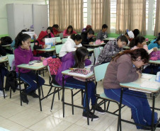 Escola Estadual Nossa Senhora de Fátima, de Telêmaco Borba, supera meta do Paraná no Ideb.