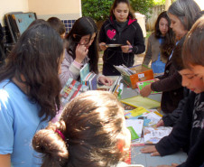Escola Estadual Nossa Senhora de Fátima, de Telêmaco Borba, supera meta do Paraná no Ideb.

