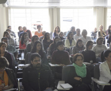 A saúde ocupacional e como diminuir os riscos de acidentes no ambiente de trabalho foram temas de apresentação na Secretaria da Educação.