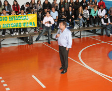 Encontro permitiu a estudantes oportunidade de expor ideias e de aproximação com o poder público.