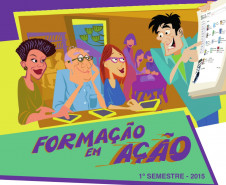 Núcleos Regionais de Educação repassam informações para a realização das oficinas do Formação em Ação 2015. Primeira etapa começa em 15 de agosto.