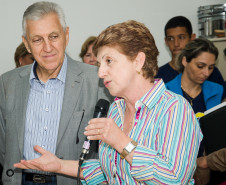 A secretária de Estado da Educação participou, na última sexta-feira (21), da abertura das Olimpíadas Especiais das APAES do Estado do Paraná, realizada no Ginásio de Esportes Luís Augusto Zin. Os jogos são realizados até 26 de agosto, envolvendo 1,2 mil estudantes a partir de 12 anos de idade.