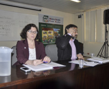 Nesta quarta-feira (07), os chefes dos 32 Núcleos Regionais de Educação participam, em Curitiba, do último dia de reuniões com a secretária de Estado da Educação, professora Ana Seres, e a equipe da SEED