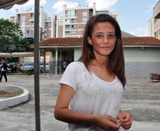 O tema foi escolhido para conscientizar os estudantes e comunidade sobre a escassez de água própria para o consumo humano.