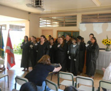 Mostra expõe trabalhos de alunos em Sertaneja