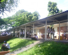 E finalista na categoria Ensino Médio é Lígia Teixeira, professora de Sociologia do Colégio Estadual Unidade Polo, em Ibiporã, Norte do Paraná