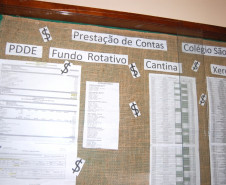 Em 2015, o Governo do Paraná repassou R$ 73,8 milhões do Programa Fundo Rotativo para as escolas estaduais em cotas para consumo, serviço e extras.