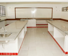 Exemplo de um Centro Estadual de Educação Profissional em obras.