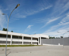 Exemplo de um Centro Estadual de Educação Profissional em obras.